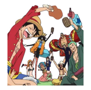 @Tikelmu ONE PIECE Commemorative Stickers telegram stickers