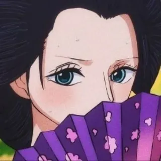 💜 Nico Robin One Piece Nico Robin, One Piece, Anime, Manga, Fan, Fan, Charakter telegram sticker