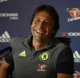😆 Antonio Conte fútbol, entrenador, atleta, fútbol americano, deportes telegram sticker