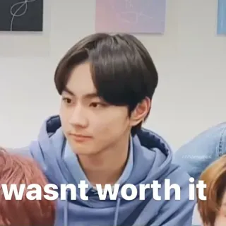 🙃 wasnt worth it mème, expression, déception, regret whatsapp sticker