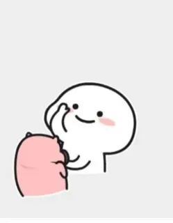 😂 cute, cartoon, sticker, character, pig, blob telegram sticker