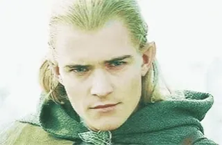 👀 Legolas The Lord of the Rings Legolas, Elf, Herr der Ringe, Orlando Bloom, Fantasy telegram sticker