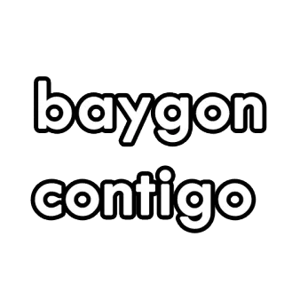 😛 baygon
contigo байгон, contigo, испанский, текст, бренд telegram sticker