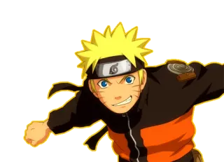 😜 Naruto Uzumaki Naruto 나루토, 애니, 만화, 우즈마키, 닌자, 소년 telegram sticker