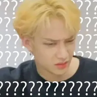 ❓ ???????????????? expression, question mark, confused, doubt, uncertainty, emotion, portrait telegram sticker