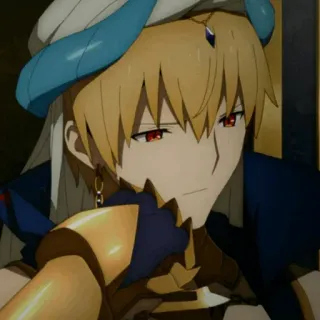 ✨ Gilgamesh Fate/Zero anime, king, servant, archer, fate telegram sticker
