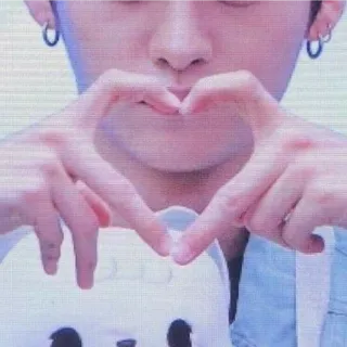 ❤️ 心, 爱, 韩流, 手, 可爱 telegram sticker