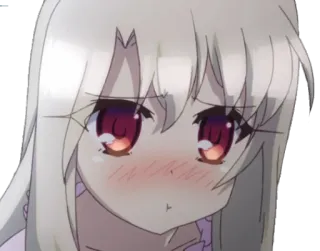 fate / kaleid liner prisma illya telegram stickers