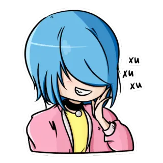 😁 xu
xu
xu Anime, Manga, Cartoon, Niedlich, Charakter, Blaue Haare telegram sticker