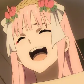 zero two || @aestheticbishh telegram stickers