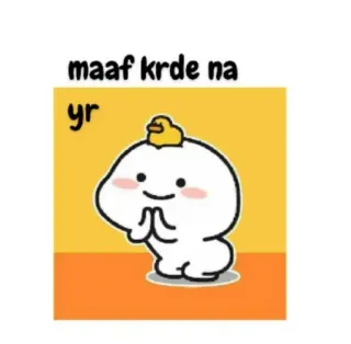 😢 maaf krde na
yr xin lỗi, dễ thương, van xin, hoạt hình, lỗi telegram sticker