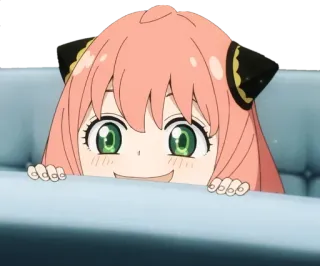 👀 Anya Forger Spy × Family Anime, Desenho animado, Fofo, Anya Forger, Spy x Family, Mangá telegram sticker