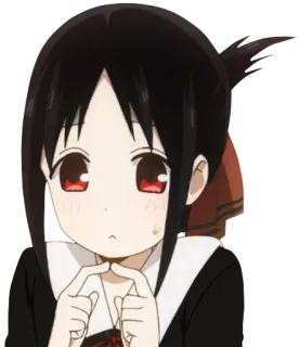 😳 Kaguya Shinomiya Kaguya-sama: Love Is War Anime, Cartoon, Kaguya-sama, Love is War, Shinomiya, Kaguya, Manga, Niedlich whatsapp sticker