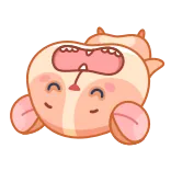 😴 cartoon, animal, hamster, cute, adorable telegram sticker