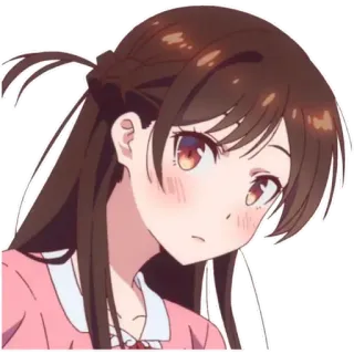👼 Chizuru Ichinose Rent-A-Girlfriend Anime, Chica, Chizuru, Rent a Girlfriend, Linda, Mizuhara, Ichinose telegram sticker