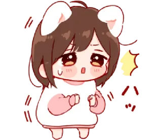 🎭 Anime, Kawaii, Lucu, Kartun, Gadis, Sedih telegram sticker