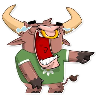 Ringo the Bull telegram stickers
