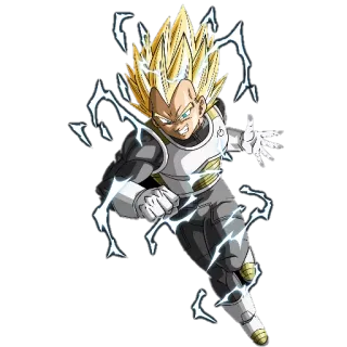 👊 Vegeta Dragon Ball Anime, Dragon Ball, Vegeta, Super Saiyajin, Adesivo telegram sticker