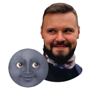 🌚 telegram sticker
