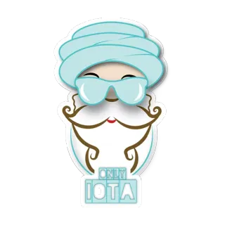 Crypto Guru Merch By QAACOIN whatsapp stickers