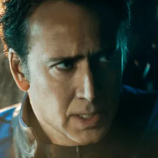 🥃 Nicolas Cage actor, face, portrait telegram sticker