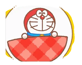 💨 Doraemon doraemon, kreskówka, kot, anime, robot, uroczy whatsapp sticker