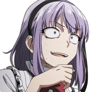 👀 Anime, Cartoon, Mädchen, Figur, Lustig, Sticker telegram sticker