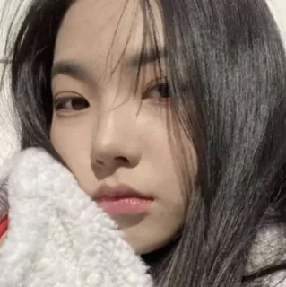 🌸 여자, 인물사진, 얼굴, 사람, 여성, 클로즈업 telegram sticker