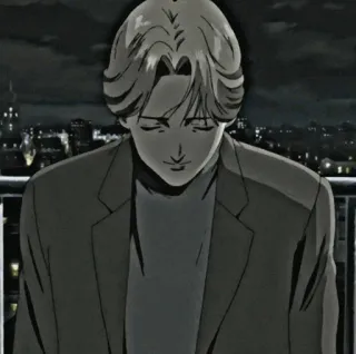 🌑 Johan Liebert Monster Anime, Monster, Johan Liebert, Bösewicht, Psychologisch, Charakter whatsapp sticker