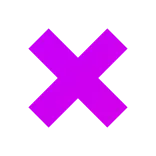 ❌