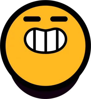😜 絵文字, 黄色, 幸せ, 顔, 笑顔 telegram sticker
