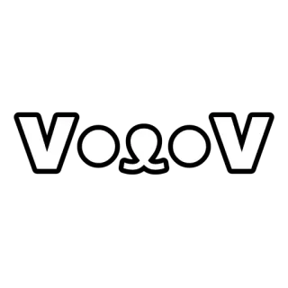 😺 Vooov vooov, logo, abstracto telegram sticker