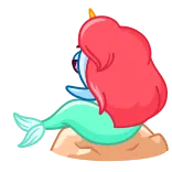 Narwhalentine telegram stickers