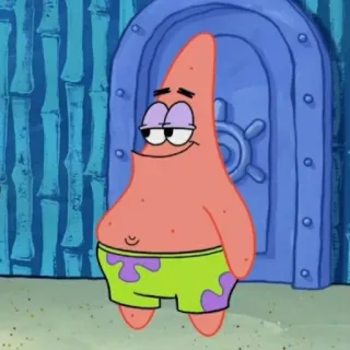 🍨 Patrick Star Spongebob Squarepants patrick, spongebob, cartoni animati, stella marina telegram sticker