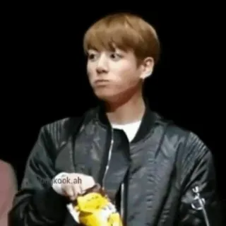 🖤 Jungkook Jungkook, BTS, K-pop, cantor, celebridade telegram sticker