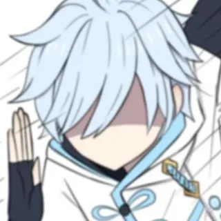 😧 anime, cartoon, character, portrait telegram sticker