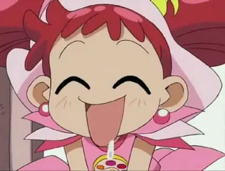 🤤 anime, cartoon, child, cute, happy, flower telegram sticker