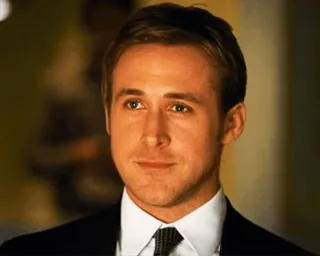 🙃 Ryan Gosling Ryan Gosling, acteur, beroemdheid, portret telegram sticker