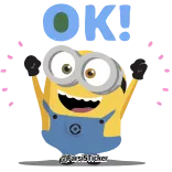 Minion @Farsisticker telegram stickers