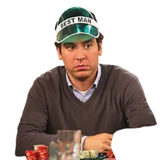 👤 Ted Mosby How I Met Your Mother Best Man himym, testimone, serie TV, commedia, Ted telegram sticker