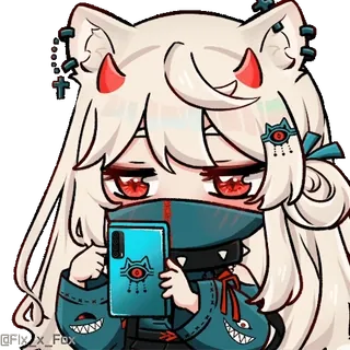 ❤️ Gawr Gura Hololive telegram sticker