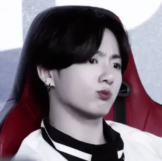 🍒 Jungkook kpop, bts, idol, singer, face, expression telegram sticker
