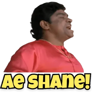 😀 Ae SHANE! Expressão, Engraçado, Meme, Humor whatsapp sticker