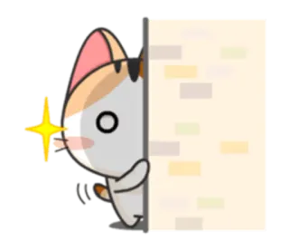 🚪 cat, cute, sticker, animal telegram sticker