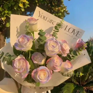 ❤️ You are my LOVE bunga, mawar, buket, cinta, hadiah, romansa, perayaan, kasih sayang telegram sticker