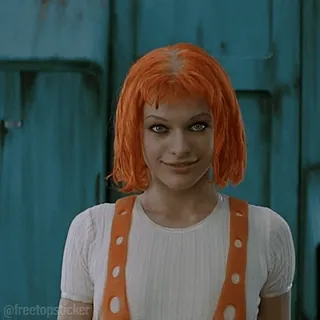 ✋ Leeloo The Fifth Element telegram sticker