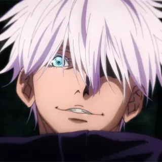 🗞 Gojo Satoru Jujutsu Kaisen Anime, Manga, Gojo, Satoru, Jujutsu Kaisen, Postać telegram sticker