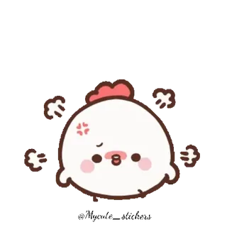 🍭@Mycute_stickers colección cute 2 telegram stickers
