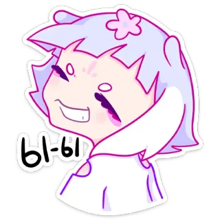 😊 Ы-Ы! Anime, Cartoon, Niedlich, Gesichtsausdruck, Lustig, Sticker telegram sticker