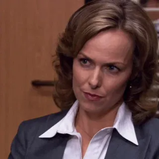 🗞 Jan Levinson The Office fernsehen, serie, chef, büro, ernst, frau telegram sticker